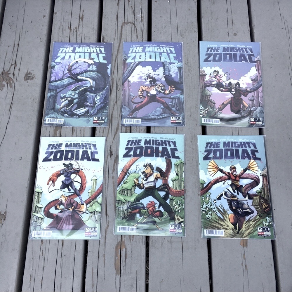The Mighty Zodiac comic collection 1-6 Starfall in plastic